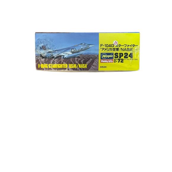 Hasegawa 1/72 F-104G Starfighter 'USAF/NASA' Model Kit #51524 Factory Sealed - Picture 2 of 2